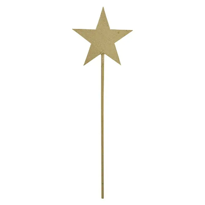 Décopatch Pieza decorativa varita Estrella - 1 ud., Cartón, 1 x 36,5 cm - Vista frontal