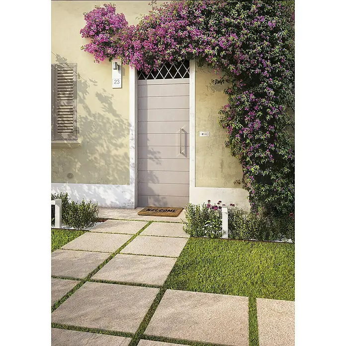 Marazzi Terrassenfliese E20T Multiquartz - 60 x 60 x 2 cm, Zeder, Matt - Stimmungsaufnahme