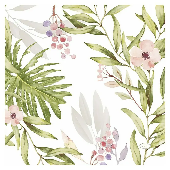 Duni Serviette - 20 Stk., 33 x 33 cm, Woodland - Draufsicht