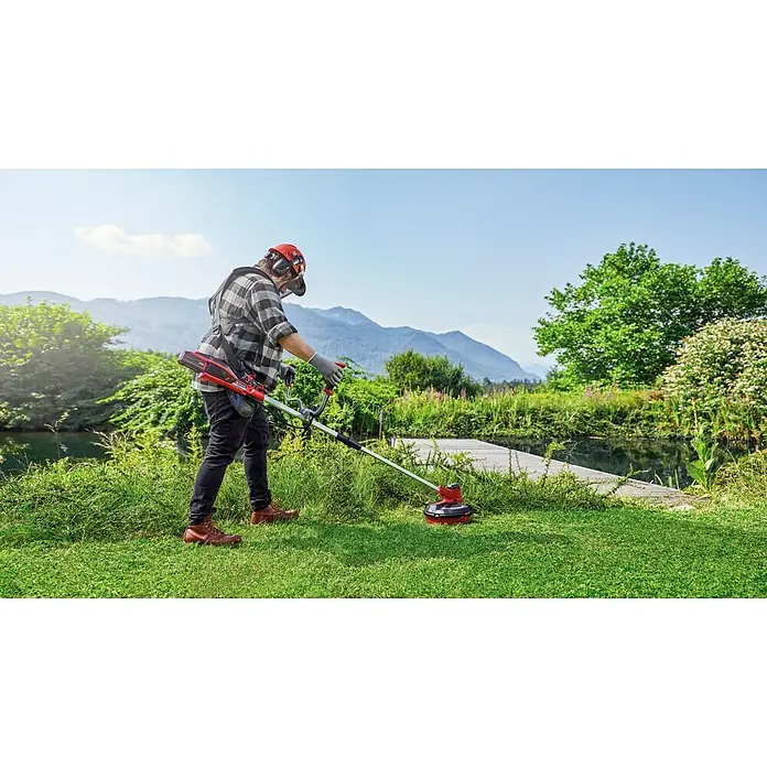Einhell Power X-Change Akumulatorski trimer za travu Agillo - 18 V, Litij-ionska, Bez akumulatora, Širina reza: 30 cm - Proizvod u upotrebi