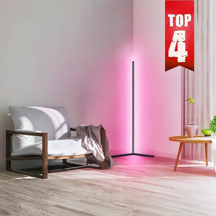 Ledvance Smart+ WiFi Stehleuchte Floor Corner - Höhe: 72 cm, Kaltweiß - Stimmungsaufnahme