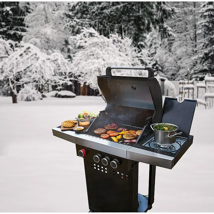 Grillstar Gasgrill Atlanta II 350-1 - Anzahl Brenner: 3, Hauptgrillfläche: 50 x 41,5 cm, 12 kW - Stimmungsaufnahme