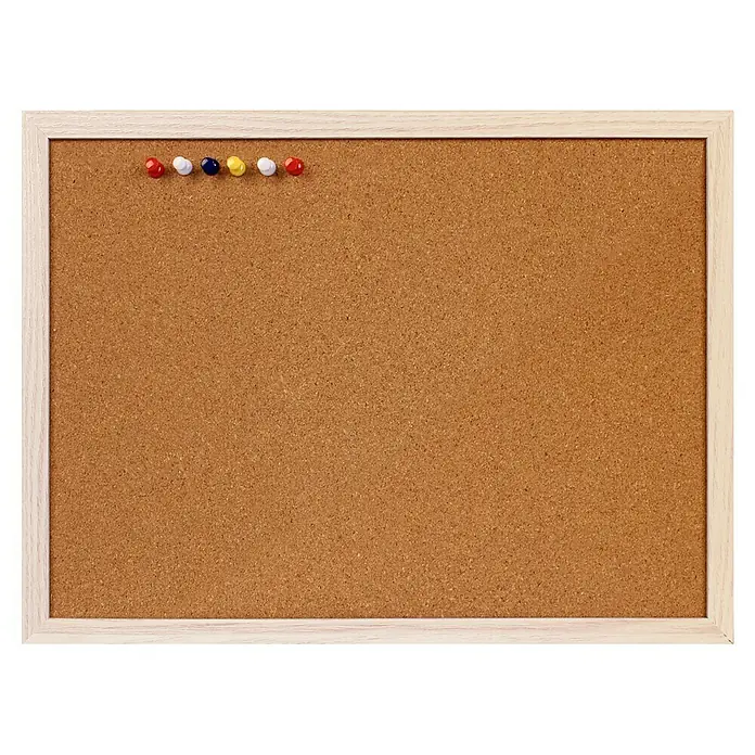 Prikbord Karlstad - Kurk, 40 x 30 cm - Vooraanzicht