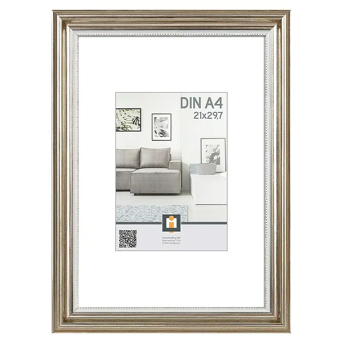 Intertrading Wissellijst Ponza - Champagne, 21 x 29,7 cm (DIN A4) - Vooraanzicht