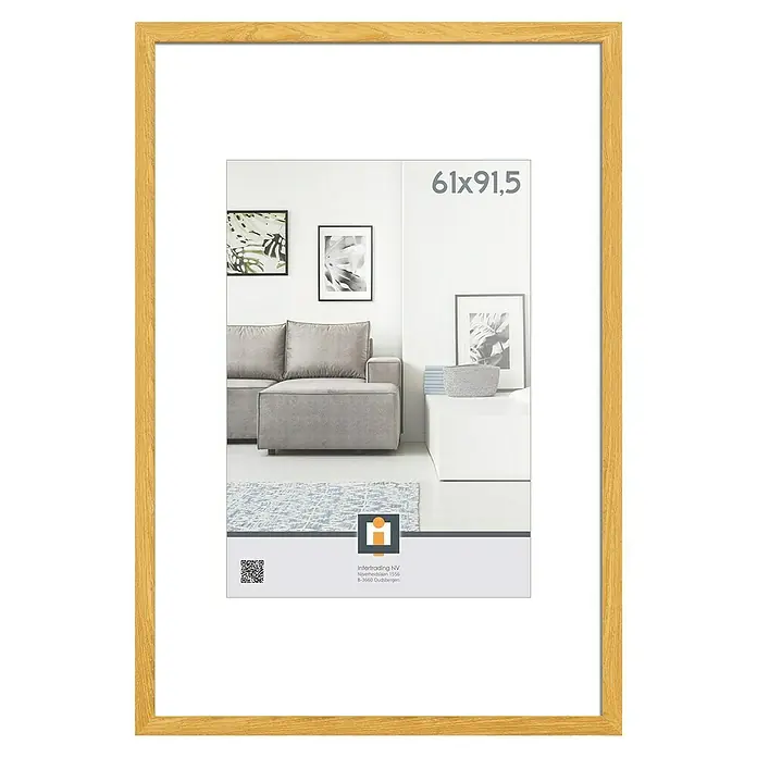 Intertrading Wissellijst Livorno - Eik, 61 x 91,5 cm - Vooraanzicht