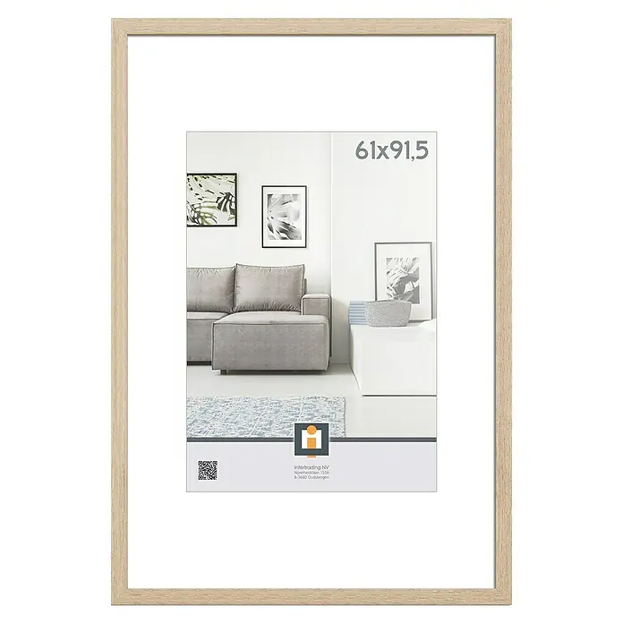Intertrading Wissellijst Livorno - Vintage Eik, 61 x 91,5 cm - Vooraanzicht