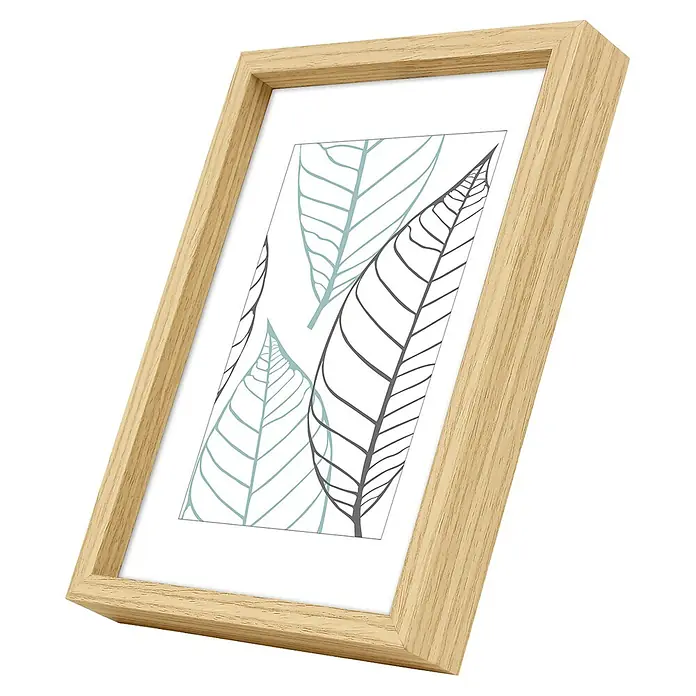 Intertrading Houten wissellijst Brasil - Glas, 13 x 18 cm - Diagonaal zicht