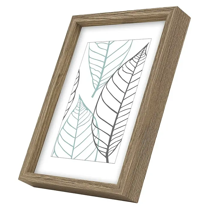 Intertrading Houten wissellijst Brasil - Glas, 13 x 18 cm - Diagonaal zicht