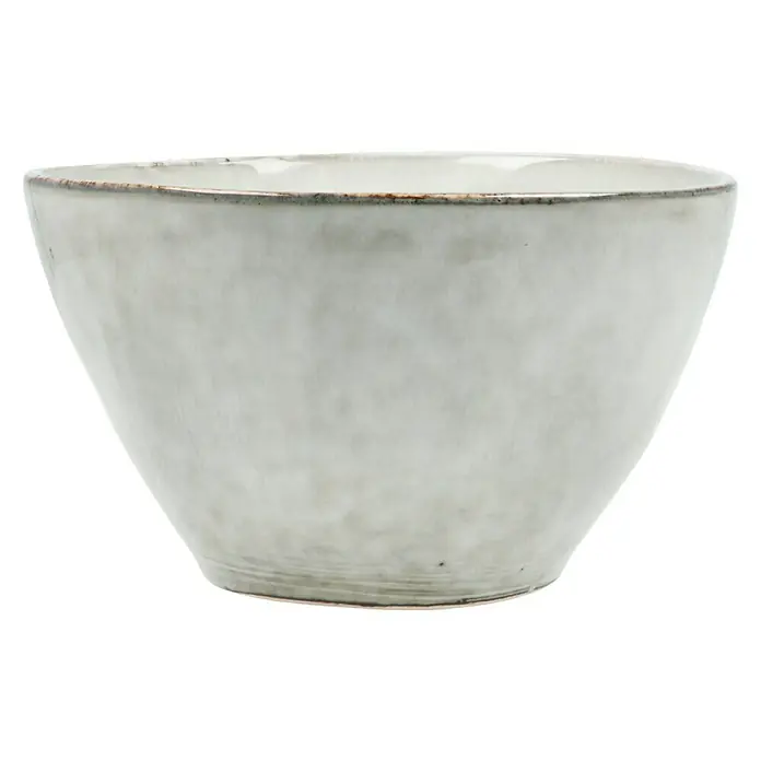 Schale Tabo - Ø x H: 14 x 6,5 cm, Grau - Vorderansicht