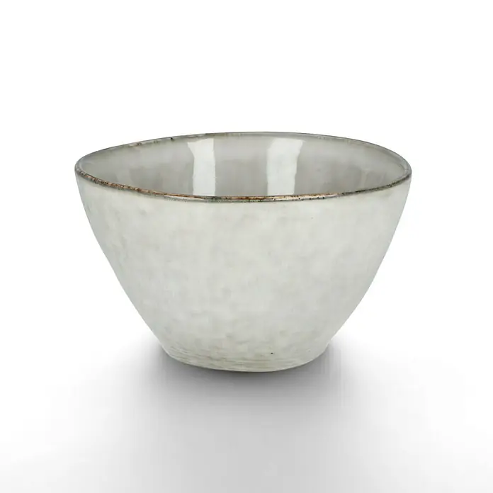 Schale Tabo - Ø x H: 14 x 6,5 cm, Grau - Stimmungsaufnahme