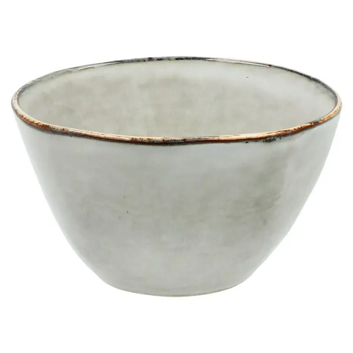 Schale Tabo - Ø x H: 11 x 5 cm, Grau - Diagonale Ansicht
