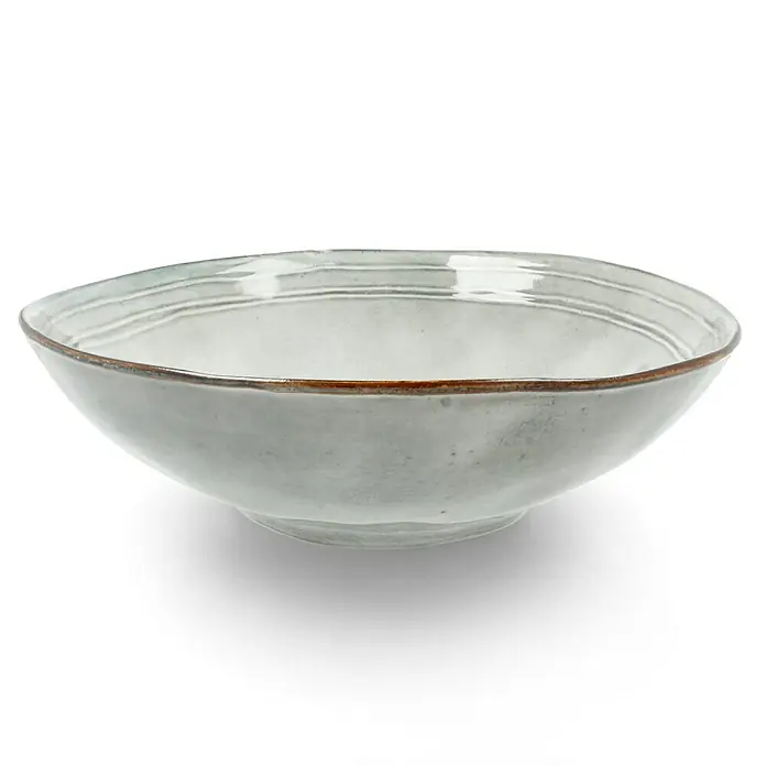 Schale Tabo - Ø x H: 30,5 x 9 cm, Grau - Stimmungsaufnahme