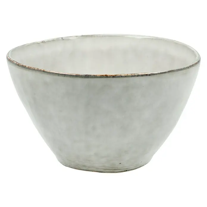 Schale Tabo - Ø x H: 14 x 6,5 cm, Grau - Diagonale Ansicht
