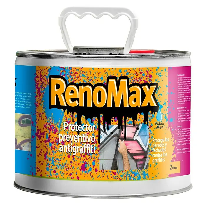 Protector de grafitis preventivo - 2 l, Lata - Vista frontal