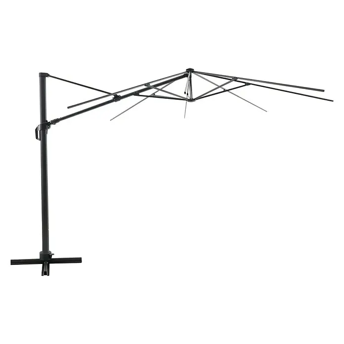 Sunfun Melina Ampelschirmgestell - Durchmesser: 400 cm, Aluminium, Rund - Rechte Seitenansicht