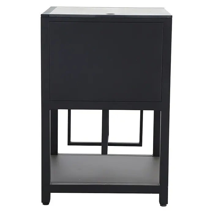 Sunfun Melina Grillküchen-Modul Gasschrank - Schwarz, L x B x H: 60 x 60 x 90 cm - Vorderansicht