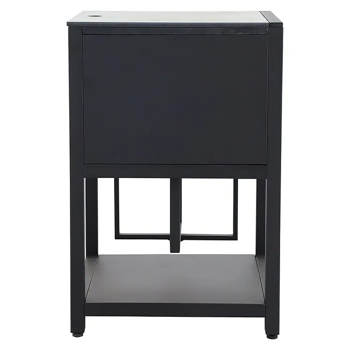 Sunfun Melina Grillküchen-Modul Gasschrank - Schwarz, L x B x H: 60 x 60 x 90 cm - Vorderansicht