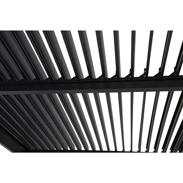 Sunfun Melina Grillpavillon - L x B x H: 160 x 250 x 220 cm, Schwarz - Detailaufnahme