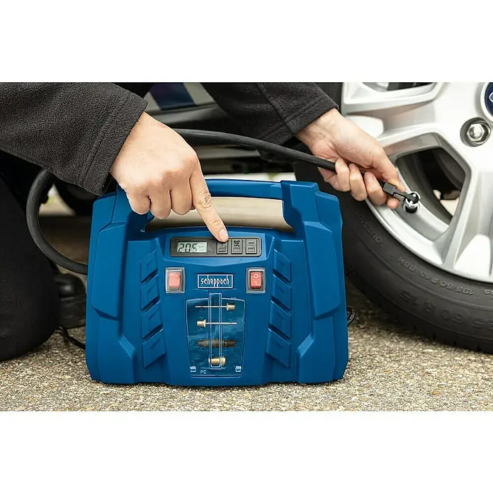 Scheppach Kompressor Air Force 5 - 8 bar, Ansaugleistung: 36,5 l/min - Anwendungsbeispiel