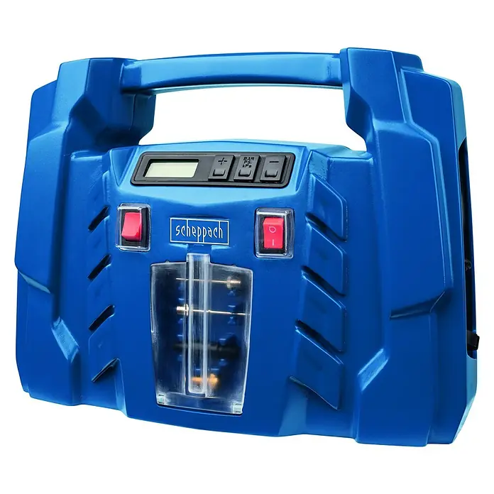 Scheppach Kompressor Air Force 5 - 8 bar, Ansaugleistung: 36,5 l/min - Diagonale Ansicht