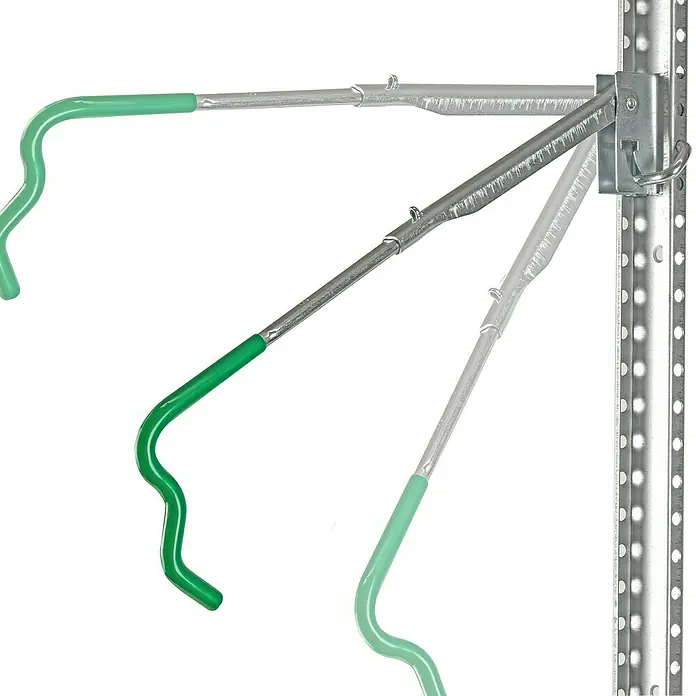 Eufab Fahrrad-Wandhalter - Traglast: 25 kg - Detailaufnahme