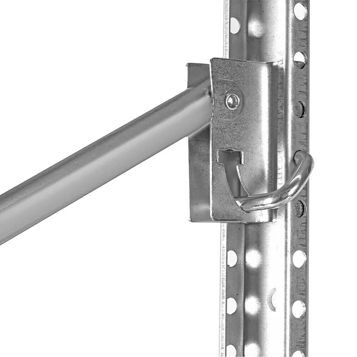 Eufab Fahrrad-Wandhalter - Traglast: 25 kg - Detailaufnahme