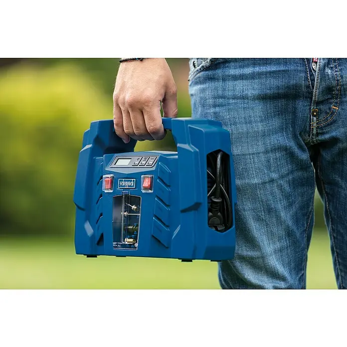 Scheppach Kompressor Air Force 5 - 8 bar, Ansaugleistung: 36,5 l/min - Anwendungsbeispiel