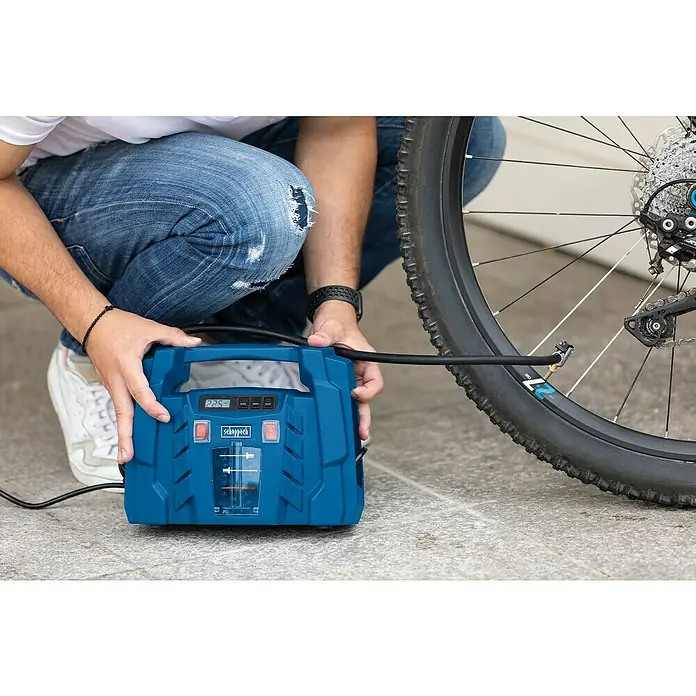 Scheppach Kompressor Air Force 5 - 8 bar, Ansaugleistung: 36,5 l/min - Anwendungsbeispiel