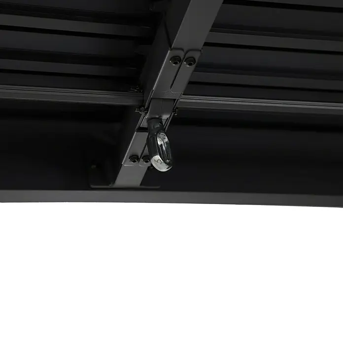 Sunfun Melina Grillpavillon - L x B x H: 160 x 250 x 220 cm, Schwarz - Detailaufnahme