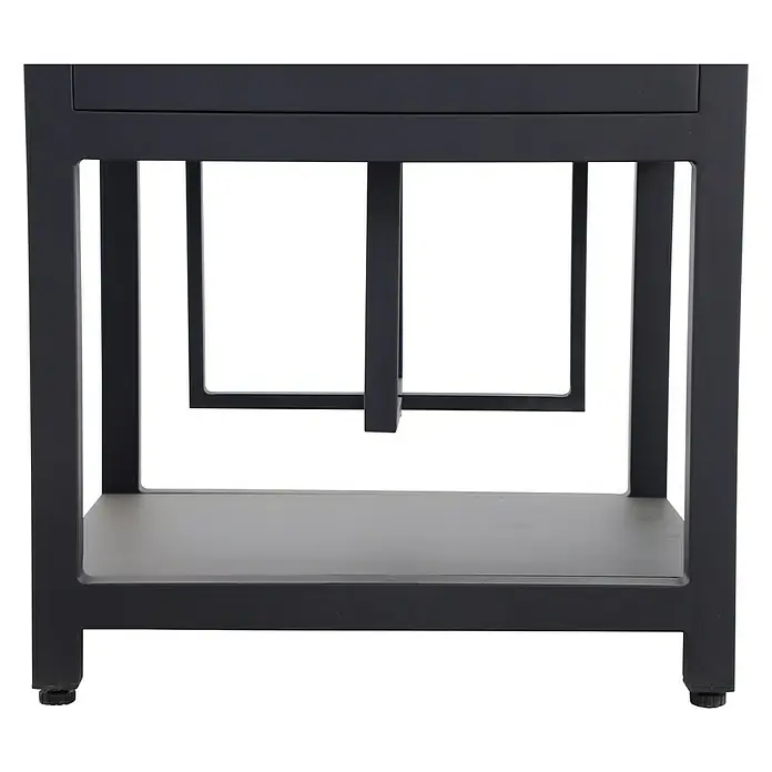Sunfun Melina Grillküchen-Modul Gasschrank - Schwarz, L x B x H: 60 x 60 x 90 cm - Vorderansicht