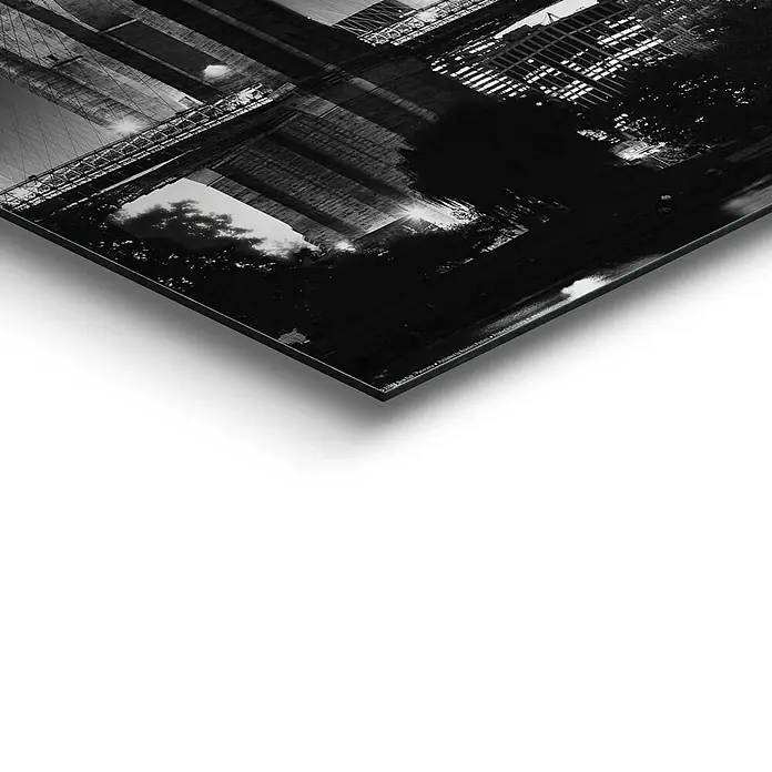 Decopanel - New York - Brooklyn Bridge, B x H: 90 x 30 cm - Detailaufnahme
