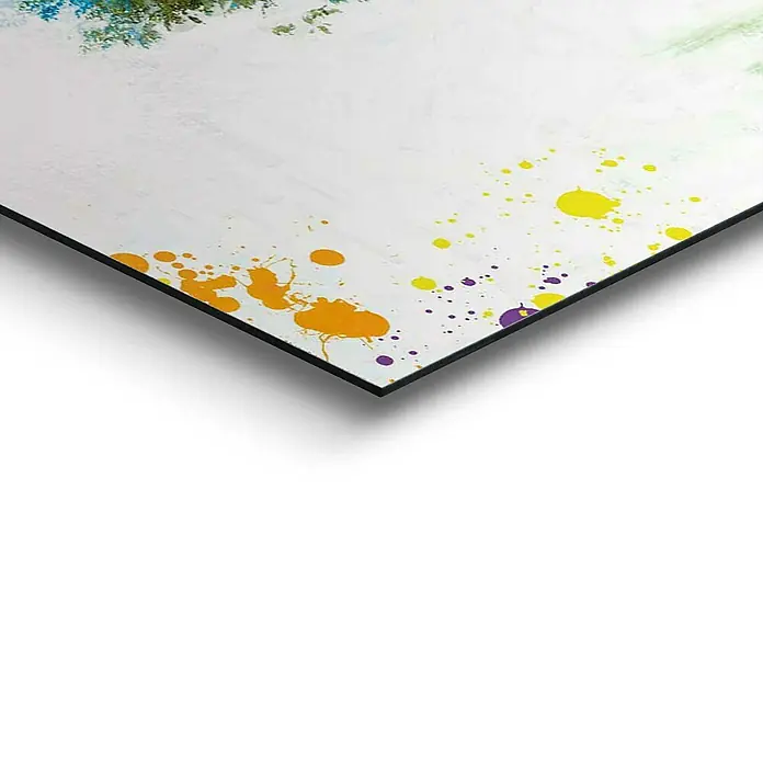 Decopanel - Coloured Tree, B x H: 90 x 60 cm - Detailaufnahme