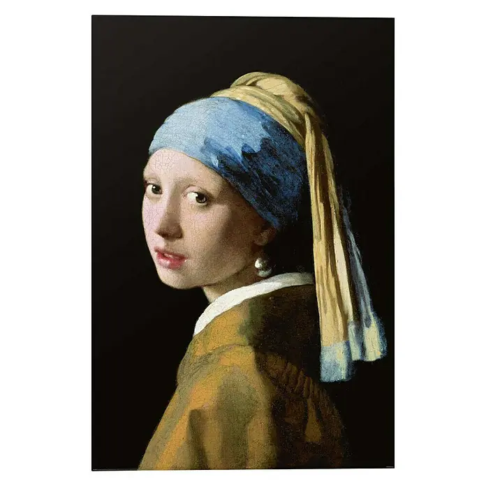 Decopanel - Vermeer - Girl With a Pearl Earring, B x H: 60 x 90 cm - Vorderansicht