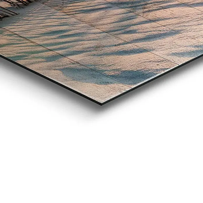 Decopanel - Sonne am Strand, B x H: 50 x 40 cm - Detailaufnahme