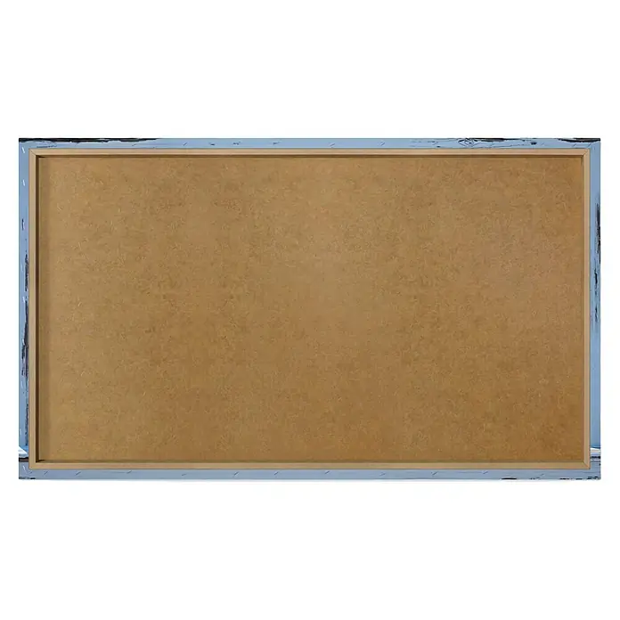 Holzbild Deco Block - Beach Shutters, B x H: 118 x 70 cm - Rückansicht