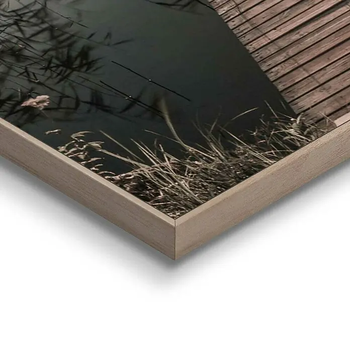Bild Slim Frame - Scandic Jetty, B x H: 50 x 70 cm - Detailaufnahme