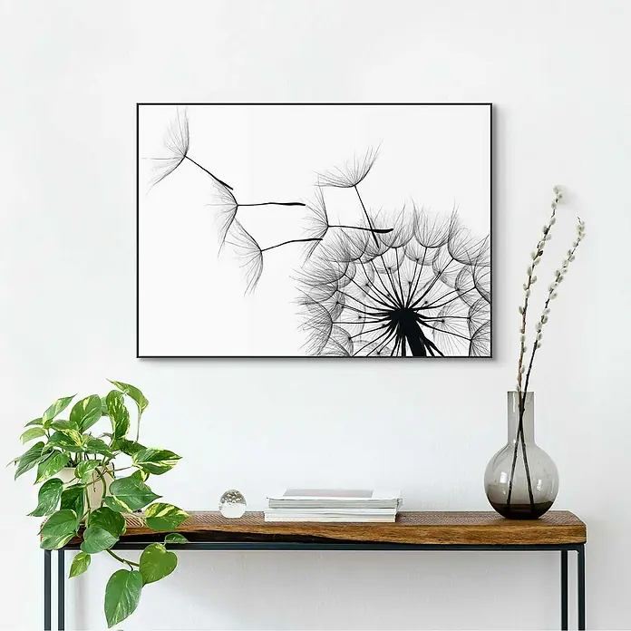 Bild Slim Frame - Dandelion, B x H: 70 x 50 cm - Stimmungsaufnahme