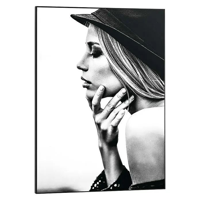Bild Slim Frame - Female Profile, B x H: 50 x 70 cm - Vorderansicht
