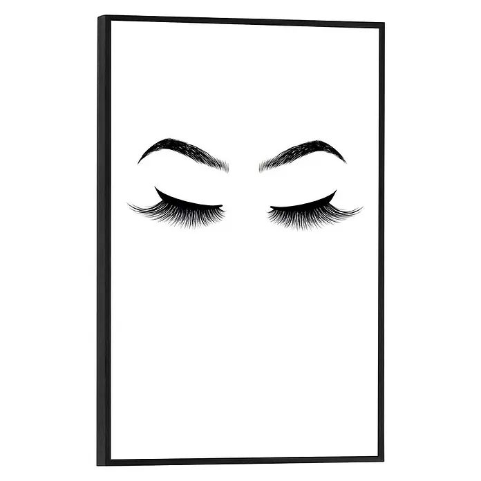 Bild Slim Frame - Brows & Lashes, B x H: 20 x 30 cm - Vorderansicht
