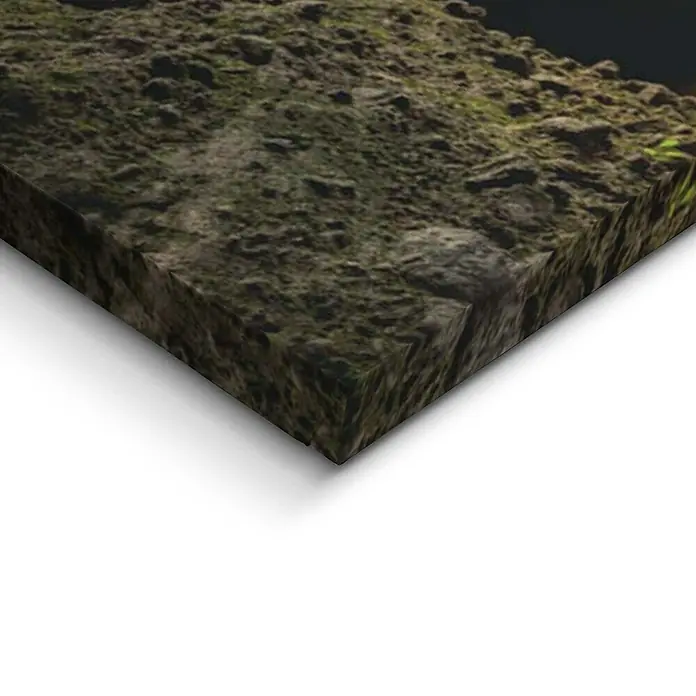 Holzbild Deco Block - Cave View, B x H: 118 x 70 cm - Detailaufnahme