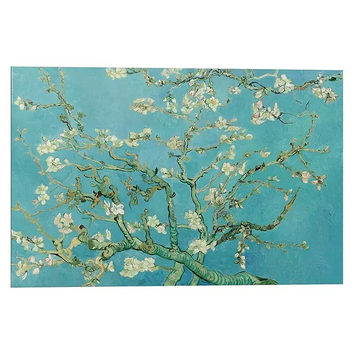 Decopanel - Van Gogh - Amandel Bloesem, B x H: 90 x 60 cm - Vorderansicht