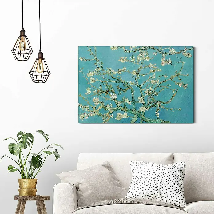 Decopanel - Van Gogh - Amandel Bloesem, B x H: 90 x 60 cm - Stimmungsaufnahme