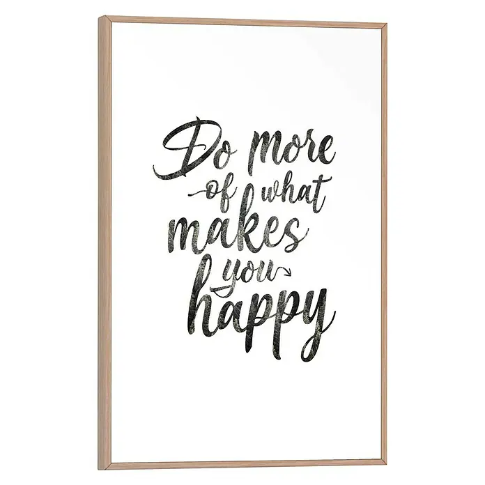 Bild Slim Frame - Do More, B x H: 20 x 30 cm - Vorderansicht
