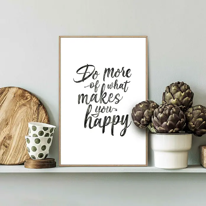 Bild Slim Frame - Do More, B x H: 20 x 30 cm - Stimmungsaufnahme