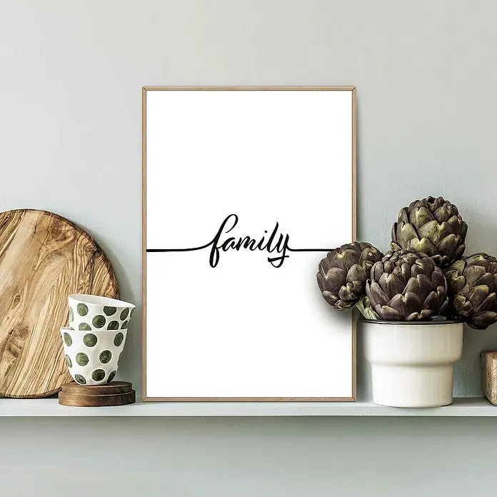 Bild Slim Frame - Family, B x H: 20 x 30 cm - Stimmungsaufnahme