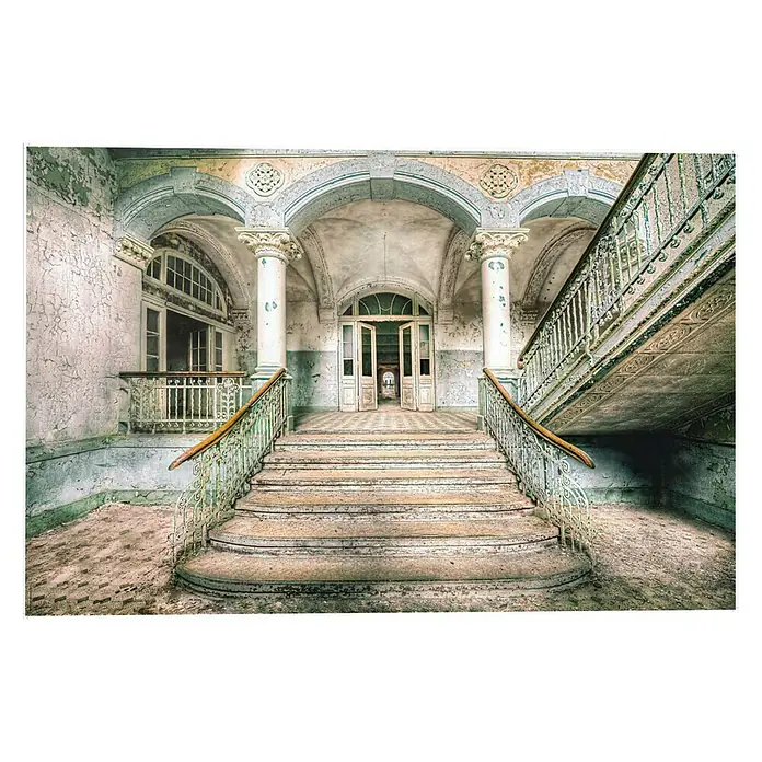 Decopanel - Abandoned Entrance, B x H: 90 x 60 cm - Vorderansicht