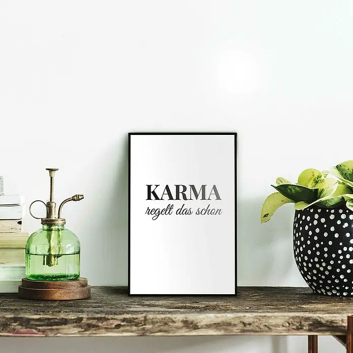 Bild Slim Frame - Karma, B x H: 20 x 30 cm - Stimmungsaufnahme