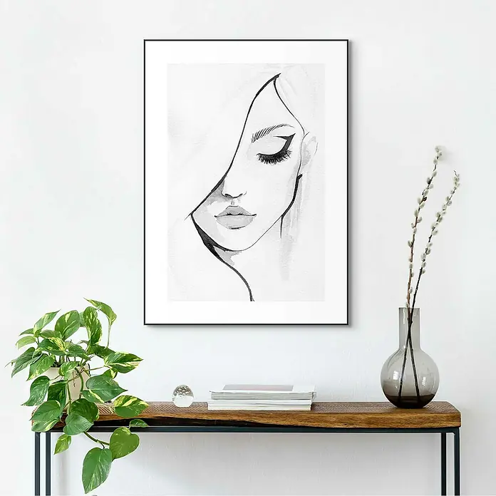 Bild Slim Frame - Female, B x H: 50 x 70 cm - Stimmungsaufnahme