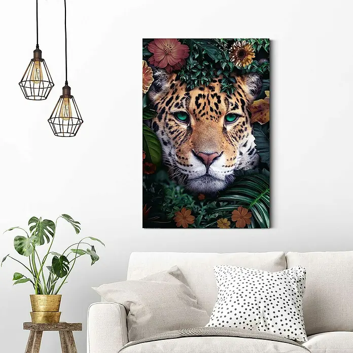 Decopanel - Wildlife Flowers, B x H: 60 x 90 cm - Stimmungsaufnahme