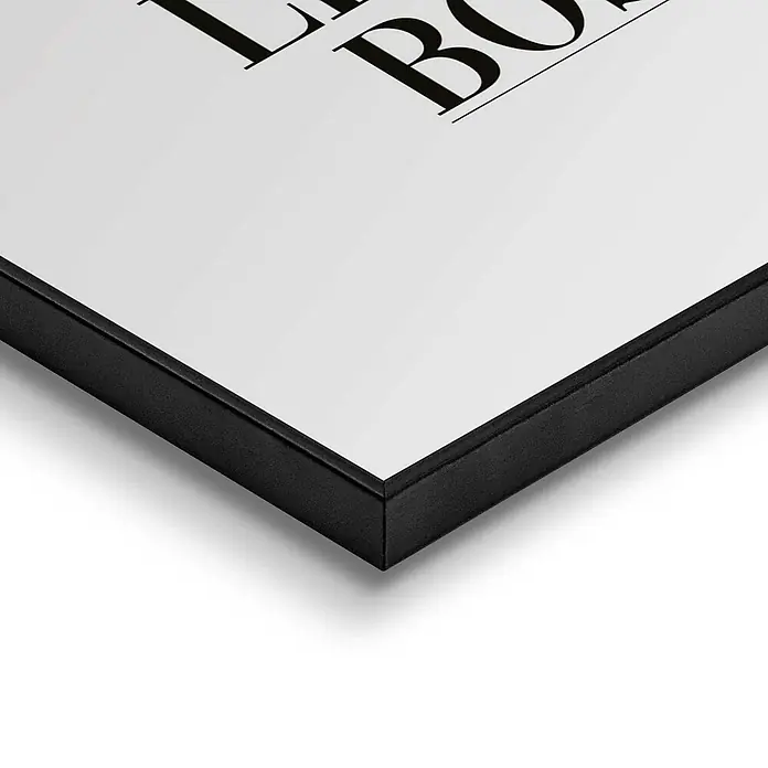 Bild Slim Frame - Think Like, B x H: 30 x 40 cm - Detailaufnahme